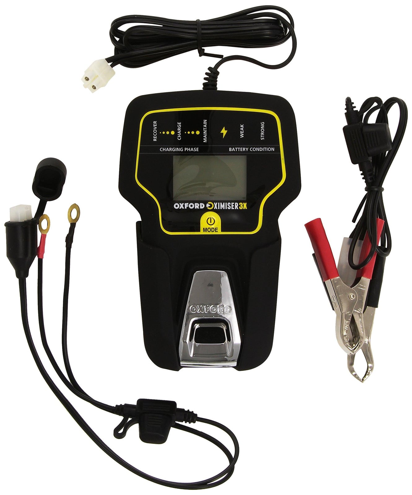 Selius Acculader 12 Volt 3,6 Ampère voor Autoaccu's tot 125 Ah met Soft-Touch Behuizing