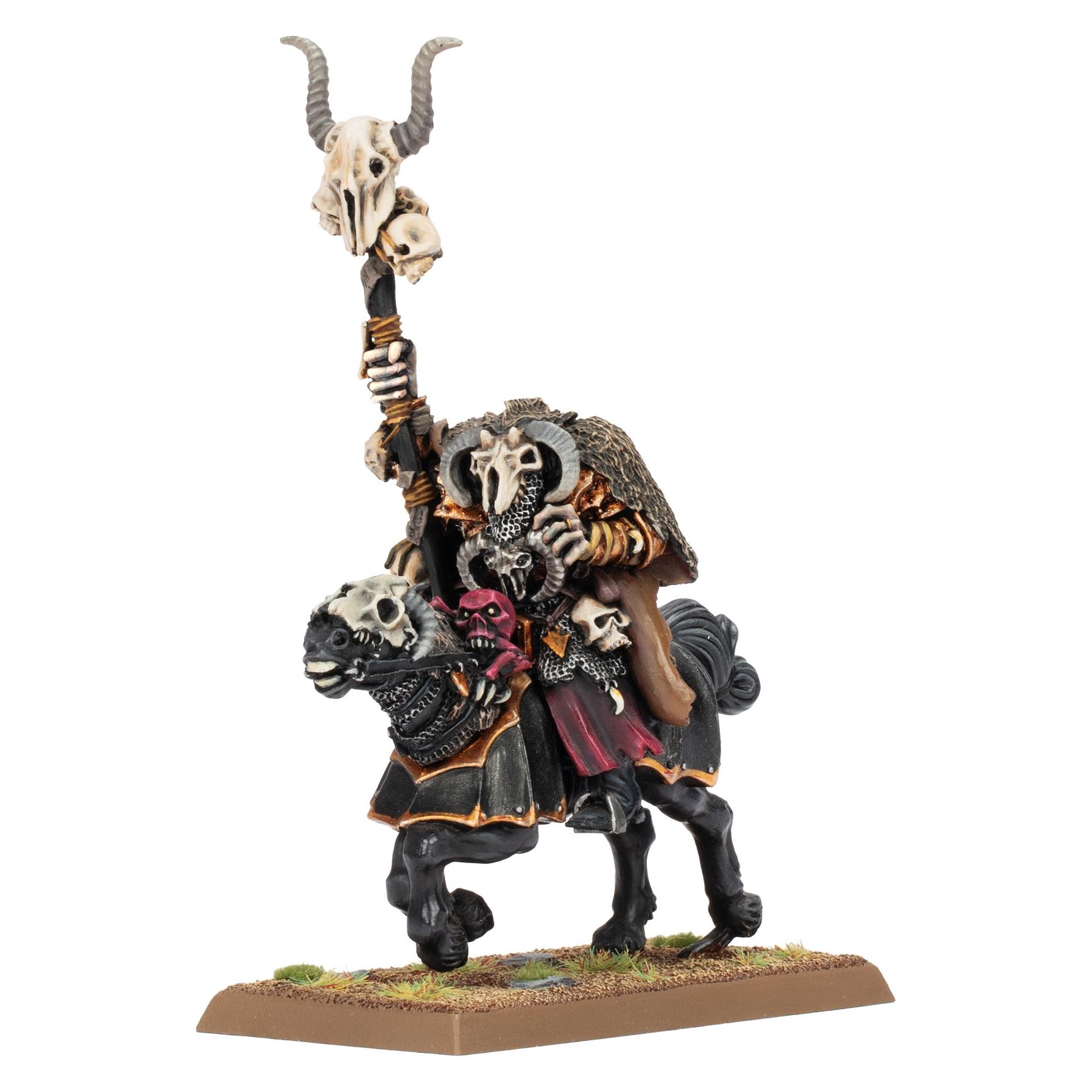 Games Workshop Zauberer des Chaos auf seinem Chaos-Rösser (Kunststoff, Metall) (54432534)