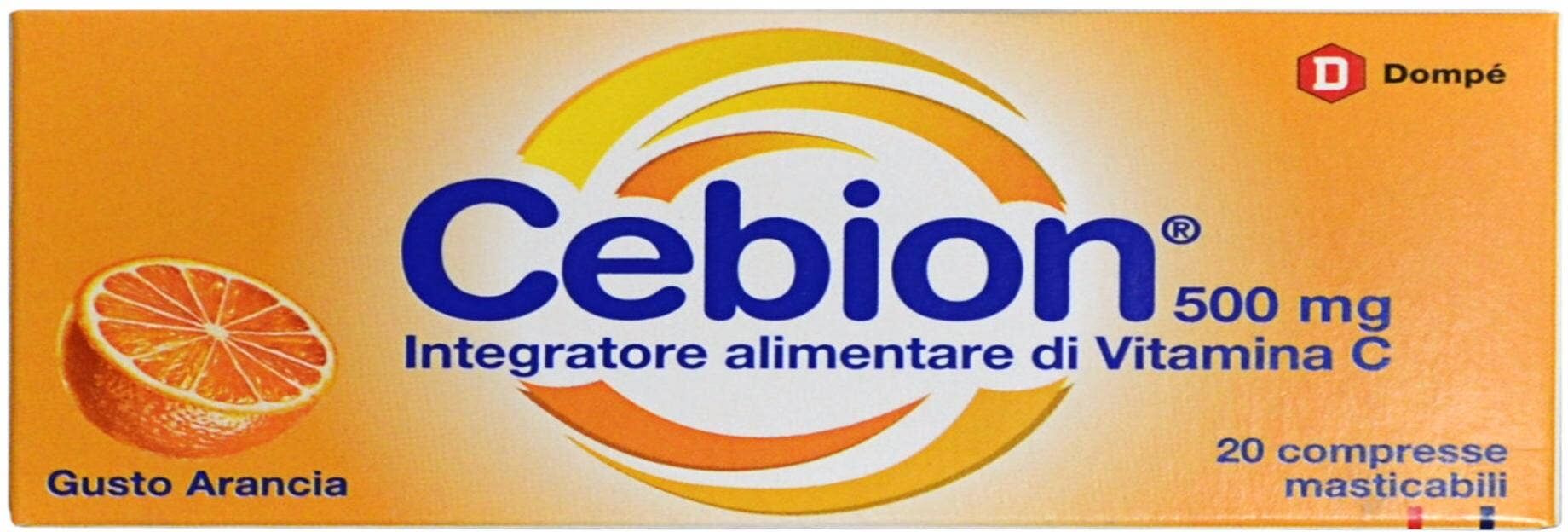 Cebion 500 Mg Arancia 20 Compresse 
