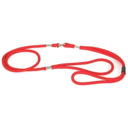 Martin Showlijn Nylon Rood (7, Hund, Hundesport, Spazieren), Halsband + Leine