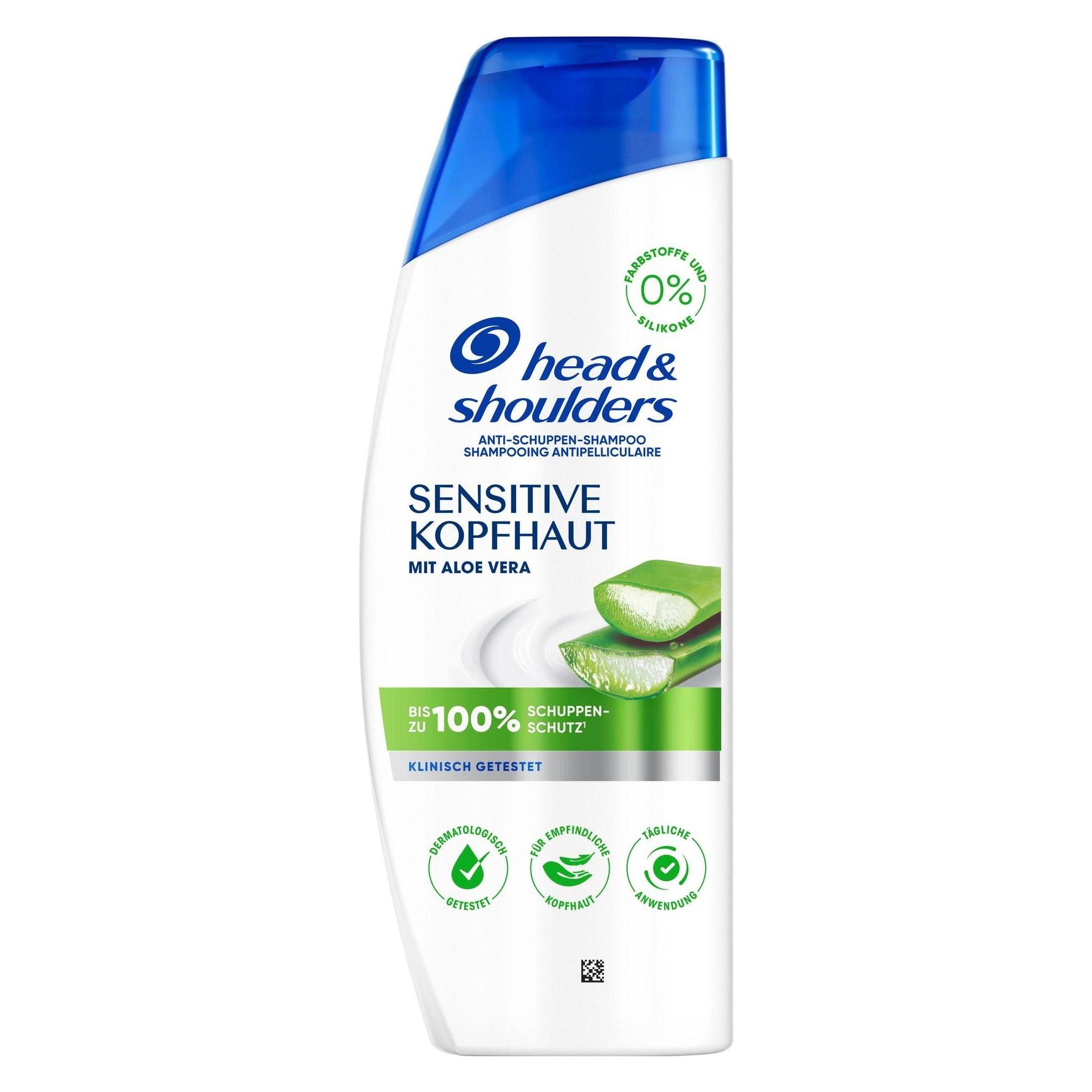 Head & Shoulders Anti-Schuppen Shampoo Sensitive Shampoo 250 ml (Flüssiges Shampoo, 250 ml) (8006530222037)