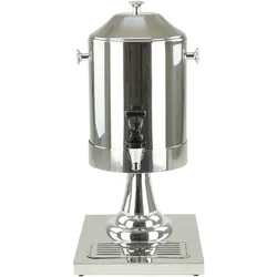 GVK ECO Gastro 8 Liter Milchspender Getränkedispenser aus Edelstahl 1 x 8 Liter