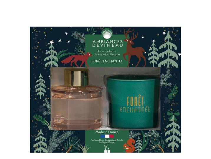 MINI DUO A l'orée du bois Bouquet + Bougie