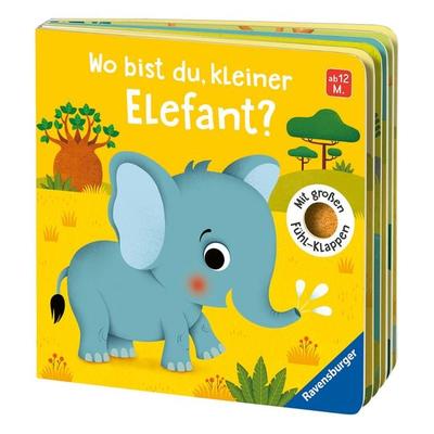 Wo bist du, kleiner Elefant?, Gebundene Ausgabe von Klara Tünner, Ravensburger Verlag GmbH, 978-3-473-43871-6