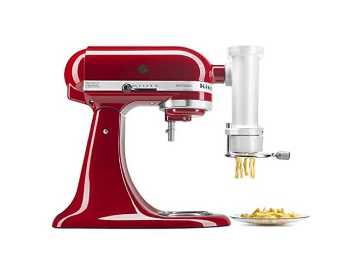 KitchenAid KSMPEXTA Gourmet Pasta Press, Metall, Weiß