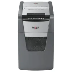 Rexel AutoFeed+ 130M Aktenvernichter Mikrogeschnittene Zerkleinerung 55 dB Schwarz, Grau