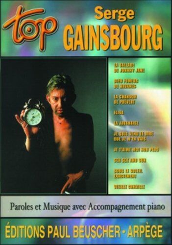 Serge Gainsbourg - Partition : Top Gainsbourg - Preis vom 11.10.2026 03:10:56 h