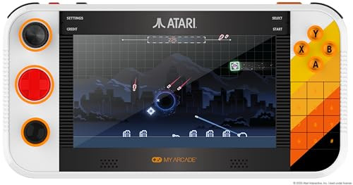 My Arcade Atari Gamestation Go Retro Portable Gaming Console met 200+ Games en 7-inch Scherm