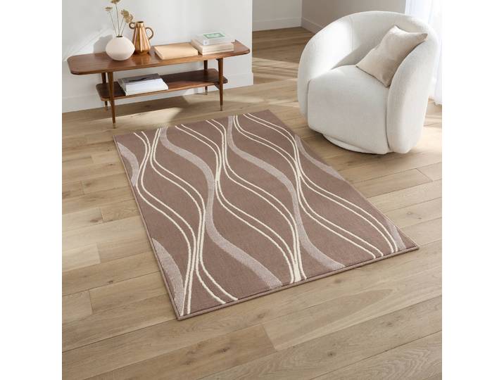 Tapis décoratif motif vagues - Blancheporte