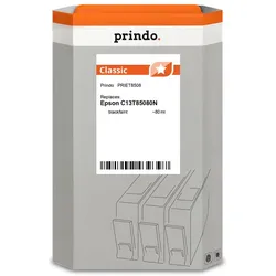 Prindo, Druckerpatrone, kompatibel mit Epson T8508 SchwarzMatt