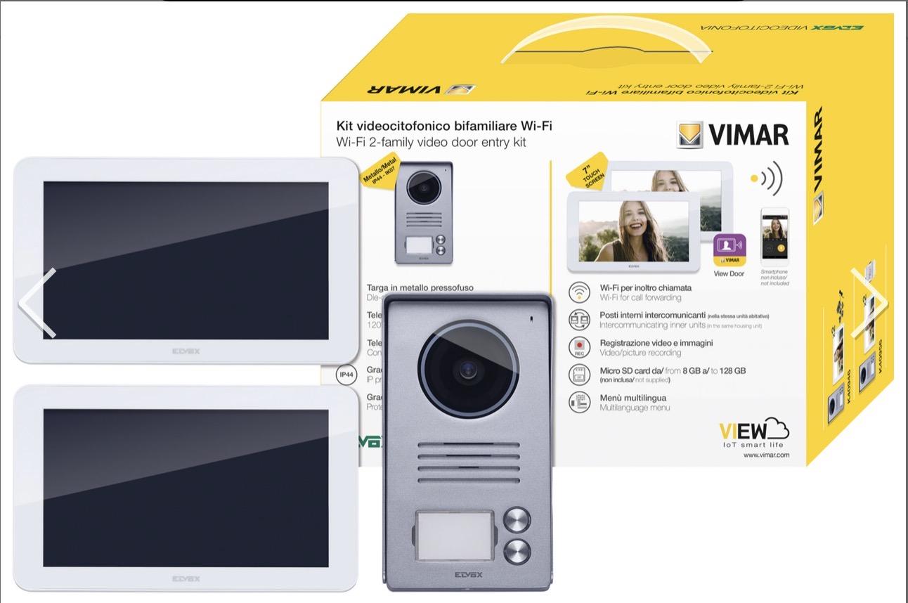 Vimar SetVideo TS 7in Wi-Fi 2F Mehrfachstecker - K40946