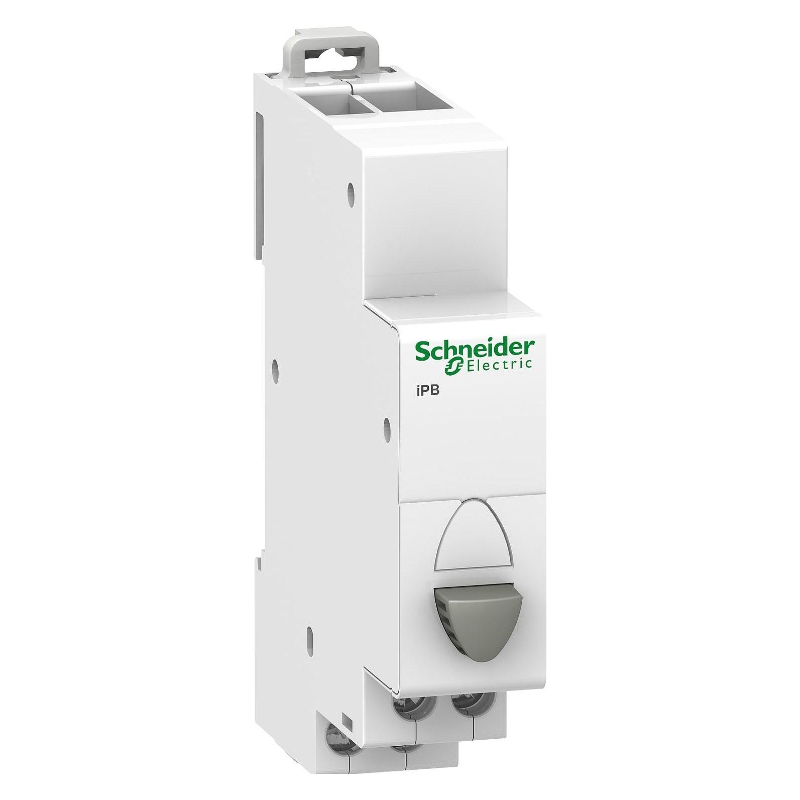 Schneider Electric Acti9 iPB 1NO-1NC Grey Button (A9E18033)