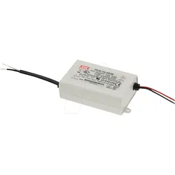 MW PCD-16-350B - LED-Trafo, 16 W, 24 - 48 V DC, 350 mA, AC-Dimmung