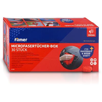 Filmer Microfaser-Tücherbox 30 Stück [Hersteller-Nr. 21023]