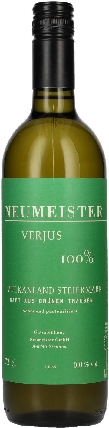 Neumeister Verjus Traubensaft Vulkanland Steiermark 0,72l