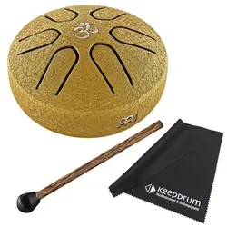 Meinl Sonic Energy Pocket Tongue Drum OM mit Tuch, Perkussion