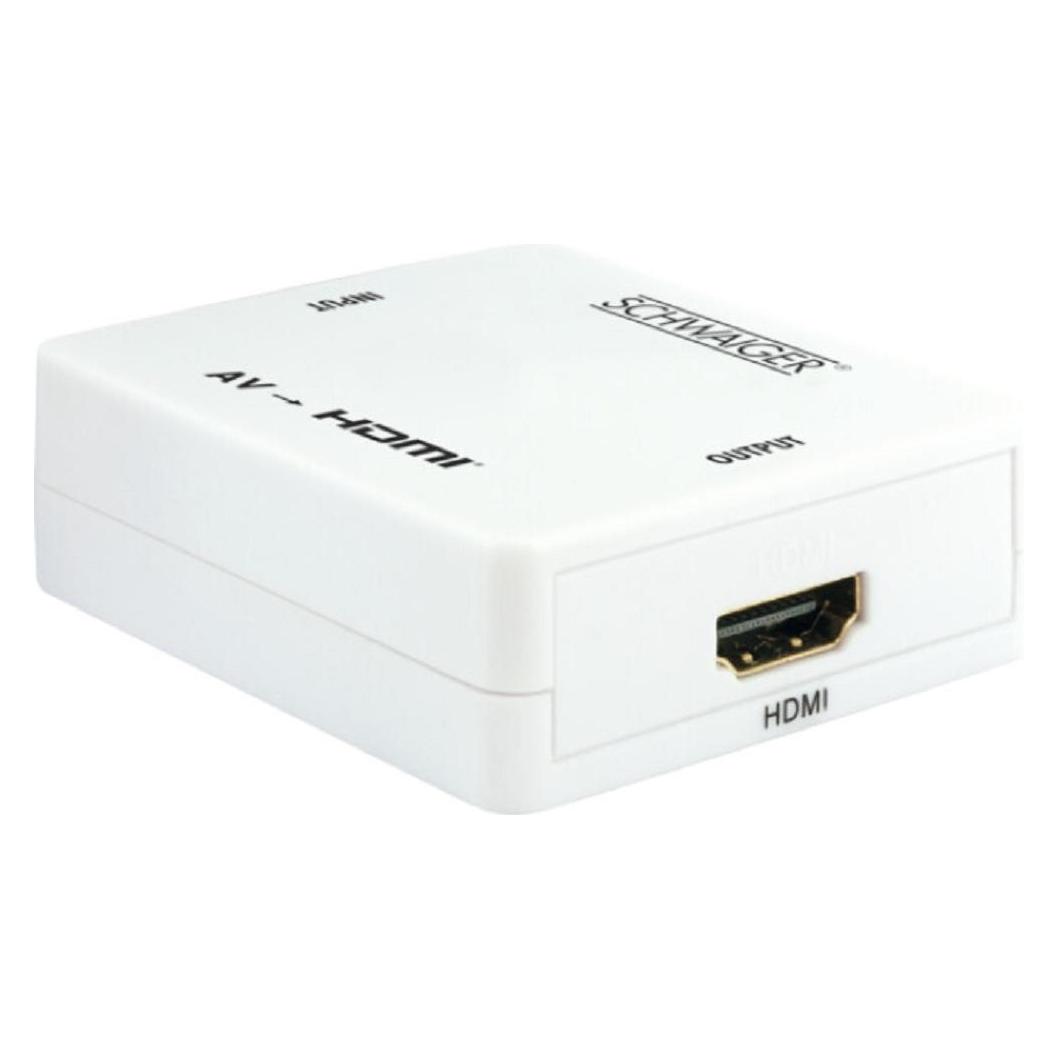 Schwaiger AV Konverter HDM01513 auf HDMI (HDMRCA01513)