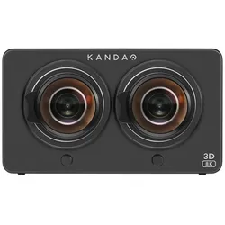 Kandao VR CAM 8K 3D VR180 Camera (30p, WLAN), Action Cam, Schwarz