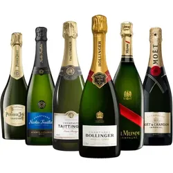 Weinpaket -  Marken-Champagner  6 Fl. - 4.5L