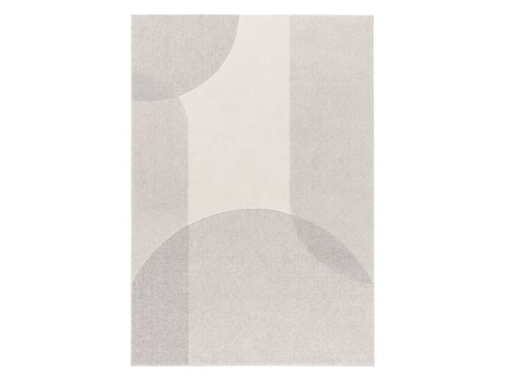 Tapis en laine gris et beige 160 x 230 cm