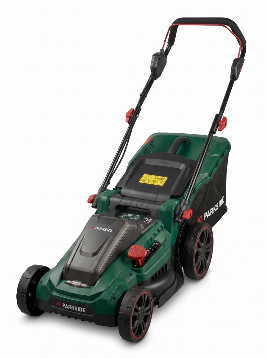 PARKSIDE Elektrische grasmaaier 1800 W met 44 cm maaibreedte en 55 L opvangzak