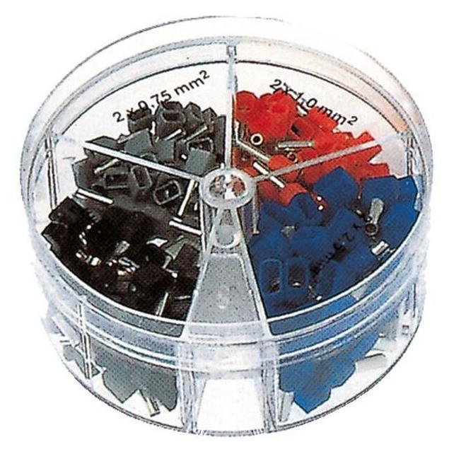 Haupa TWIN-ADERNENDHÜLSENSORT.BOX / 270795 (270795-Haupa-)