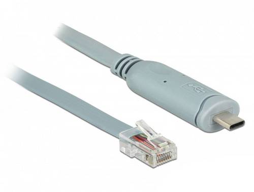 Delock USB 2.0 Adapter [1x USB 2.0 Stecker C - 1x RJ45-Stecker] 89892 5m