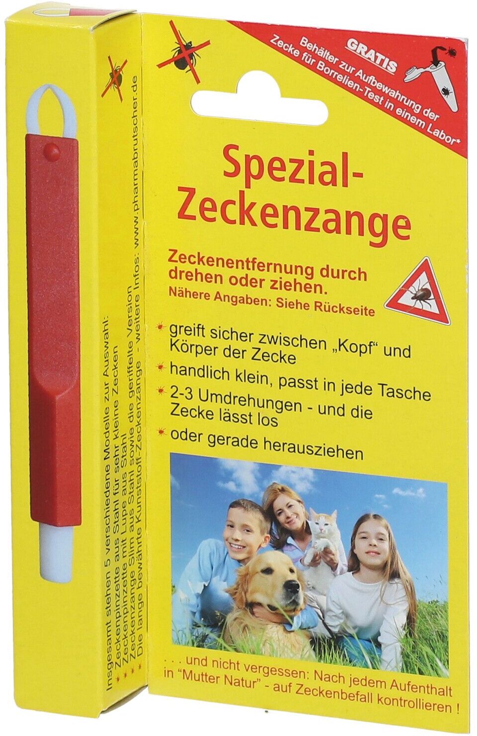 [No_Brand] Spezial-Zeckenzange Zange 1 St 1 St Zange