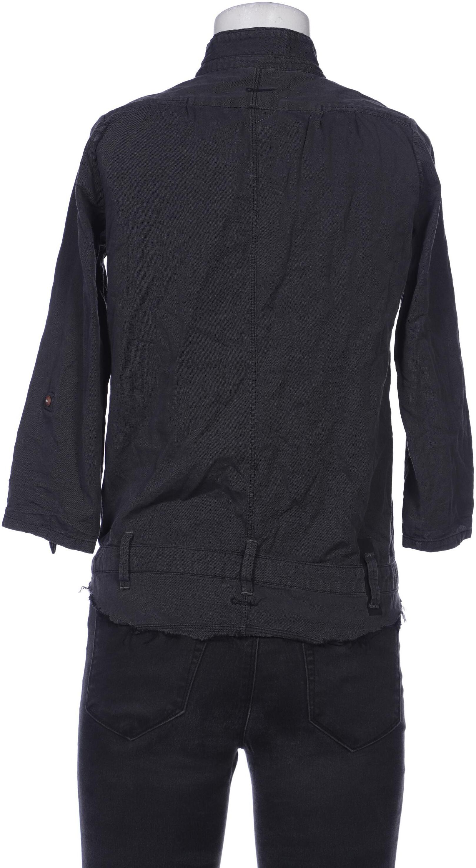 G Star RAW Damen Bluse, Grau, Gr. XS, Baumwolle - Second Hand