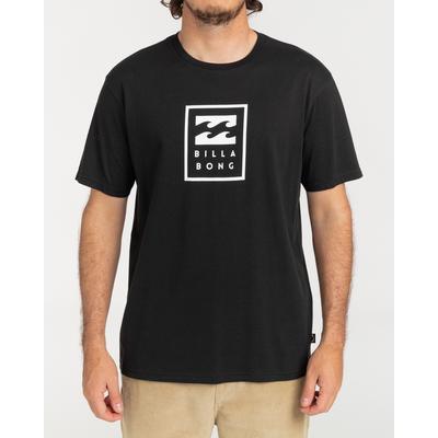 T-Shirt BILLABONG "Unity Stacked", Herren, Gr. XL, schwarz, Obermaterial:100% Baumwolle., Shirts T-Shirt