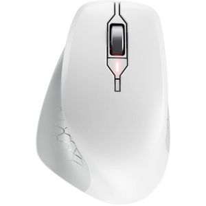 CHERRY Maus Stream Mouse Comfort, JW-8550-0, 6 Tasten, 4000 dpi, kabellos, weiß