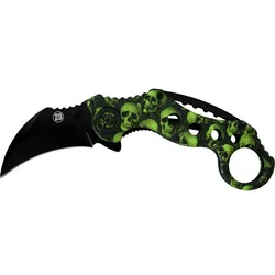 Zombie Dead Taschenmesser mit Griffbeschalung