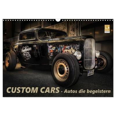 Custom Cars - Autos die begeistern (Wandkalender 2026 DIN A3 quer), CALVENDO Monatskalender