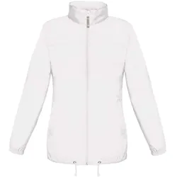 B&C Ungefütterter Damen Windbreaker Sirocco JW902 white XXL