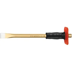 Rennsteig Maurermeißel mit Handschutz 23 x 350 mm, 8-kant 18 mm, lackiert - 351 350 1