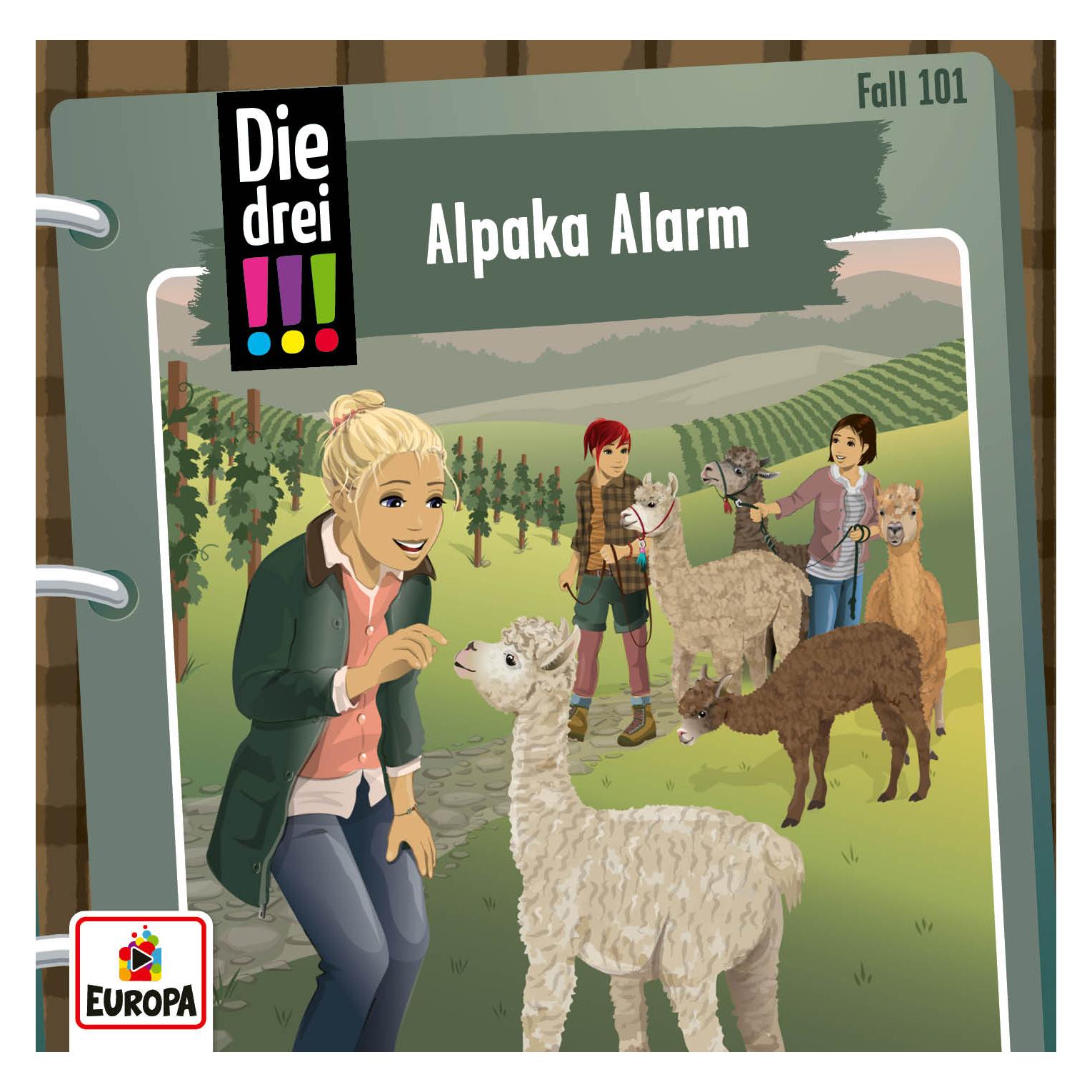 Europa Die drei!!! 101 - Alpaka Alarm (70686999)