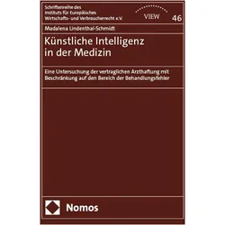 Knstliche Intelligenz in der Medizin, Fachbücher von Madalena Lindenthal-Schmidt