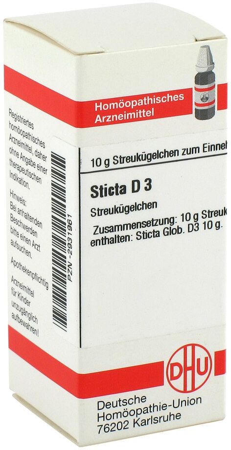DHU Sticta D3 Globuli