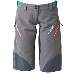 DIRTLEJ Bike Shorts Trailscout half & half Ladies grey / peach