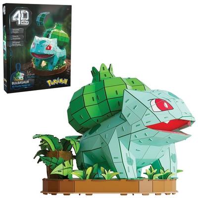 4D Build - Pokémon Bisasam - detailreiches 3D-Puzzle