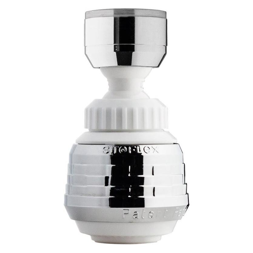 Siroflex Dual-function atomizer, chrome-white, blue line (68306849)