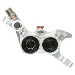 HOPE Bremssattel RX4+SL Postmount für SRAM | DOT | silber