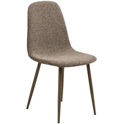 Ebuy24 Ada Esszimmerstuhl braun. 2er Set