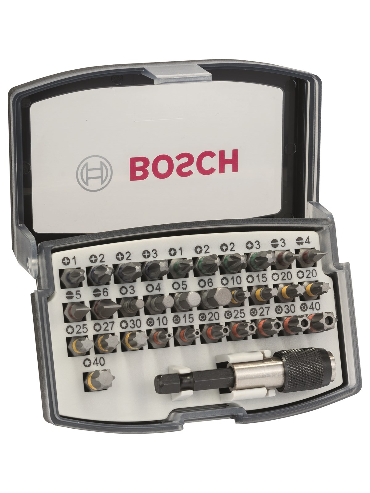 Bosch 32-piece screwdriver bit set