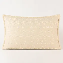 Classic Cushion Cover - Soft Stone- 30x50cm - Lumber Style