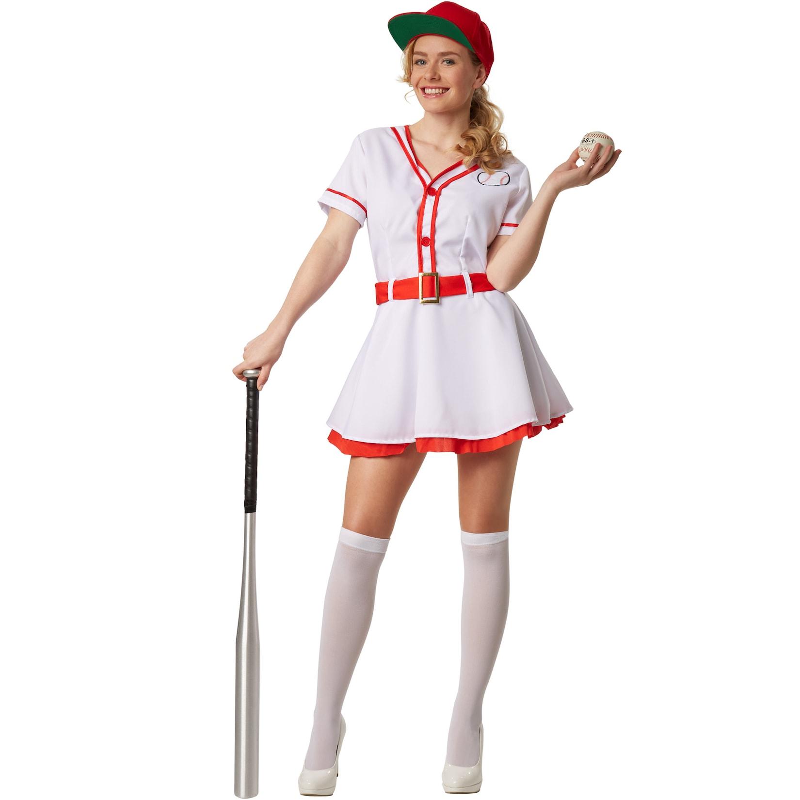 tectake® Frauenkostüm Baseball