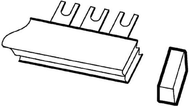 ABB Stotz S&J; Capuchon de fin PS-END1 (2CDL200001R0002)