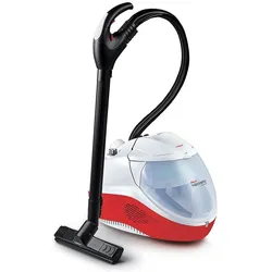 Polti Halbautomatischer Dampfsauger Multifoor Funktion, Dampfreiniger, Weiss