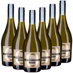 Bella Aura Oro Prosecco Frizzante DOC  Bella Aura Oro Italien  trocken - 6er Karton