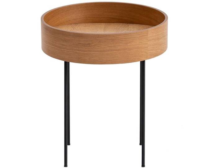 Beistelltisch Yasam natur Holzwerkstoff B 40 H 60 cm - Beistelltisch